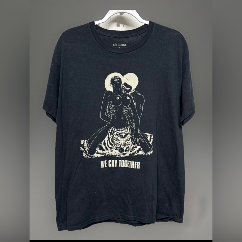 Kendrick Lamar We Cry Big Steppers Tour Black T-Shirt L
